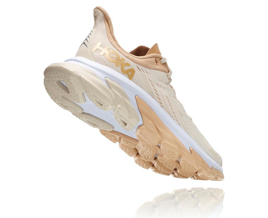 Tenis Hoka One One Hombre Beige - Clifton Edge - AVLF38501